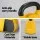 Everfit 20kg Kettlebell Cast Iron with PVC Neoprene Coating, Oversized Handle, Flat Base, Home Gym Weightlifting