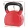 Everfit 24kg Kettlebell with PVC Neoprene Coating, Cast Iron Core, Oversized Handle, Stable Base, Red, Home Gym Fitness