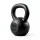 Everfit 16kg Cast Iron Kettlebell Powder Coated Flat Bottom Black