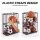 Everfit Sports Ball Storage Rack Wall Mounted or Floor Standing Black Holds 8 Balls with Elastic Rope