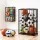 Everfit Sports Ball Storage Rack Wall Mounted or Floor Standing Black Holds 8 Balls with Elastic Rope