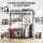 Everfit Sports Equipment Organiser Rack 174cm with Golf Bag Storage Black