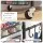 Everfit Sports Equipment Organiser Rack 174cm with Golf Bag Storage Black
