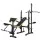 Everfit 14-in-1 Adjustable Weight Bench Multi-Station Home Gym, Steel Frame, PU Leather, 200kg Capacity, Black