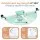 Everfit Leg Stretcher Machine 180 Degree Adjustable Foldable Split Trainer for Ballet Dance Green