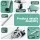 Everfit Leg Stretcher Machine 180 Degree Adjustable Foldable Split Trainer for Ballet Dance Green