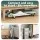 Everfit Leg Stretcher Machine 180 Degree Adjustable Foldable Split Trainer for Ballet Dance Green