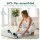 Everfit Leg Stretcher Machine 180 Degree Adjustable Foldable Split Trainer for Ballet Dance Green
