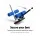 Everfit Inversion Table Gravity Exercise Inverter - Blue, Powder-Coated Steel, 180° Adjustable, Foldable, 120kg Capacity