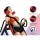 Everfit Inversion Table Gravity Exercise Inverter, Back Stretcher with Adjustable 180° Inversion, Red, 120kg Capacity