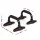 Everfit Push Up Bars Stands Orange Black 200kg Capacity with Ergonomic Foam Grips for Home Gym Strength Training
