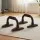 Everfit Push Up Bars Stands Orange Black 200kg Capacity with Ergonomic Foam Grips for Home Gym Strength Training