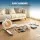 Everfit Magnetic Rowing Machine 16-Level Bluetooth App Compatible White Home Gym Equipment