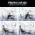 Everfit Hydraulic Rowing Machine Rower, 12-Level Resistance, Steel Frame, Foldable, LCD, Full Body Home Gym