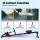 Everfit Hydraulic Rowing Machine Rower, 12-Level Resistance, Steel Glide Rail, Foldable, LCD, Home Gym 110kg