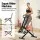 Everfit Foldable Squat Machine Deep Squat Rowing Machine with Adjustable Seat and Electronic Counter