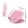 Everfit Adjustable Slant Board Calf Stretcher, 14-Level Balance Board for Squats and Home Fitness Pink