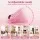 Everfit Adjustable Slant Board Calf Stretcher, 14-Level Balance Board for Squats and Home Fitness Pink