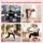 Everfit Adjustable Slant Board Calf Stretcher, 14-Level Balance Board for Squats and Home Fitness Pink