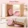 Everfit Adjustable Slant Board Calf Stretcher, 14-Level Balance Board for Squats and Home Fitness Pink