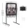 Everfit Baseball Pitching Net Training Target 9 Hole Softball Practice Black