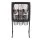 Everfit Baseball Pitching Net Training Target 9 Hole Softball Practice Black