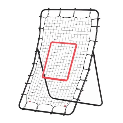 Everfit Baseball Rebounder Net 143cm Adjustable Pitching Target Screen for Backyard Baseball and Soccer Practice