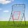 Everfit Baseball Rebounder Net 143cm Adjustable Pitching Target Screen for Backyard Baseball and Soccer Practice