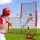 Everfit Baseball Pitching Net L Screen Softball Practice with 8-Strand Net and Carry Bag Black