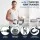 Everfit Twister Arm Exerciser Adjustable 27–41kg Stainless Steel Multi‑Angle Rotational Resistance Home Trainer