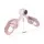 Everfit Thigh Master 360° Rotating Leg Toner 16kg Resistance for Inner Thighs Outer Thighs and Glutes Pink