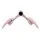 Everfit Thigh Master 360° Rotating Leg Toner 16kg Resistance for Inner Thighs Outer Thighs and Glutes Pink