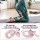 Everfit Thigh Master 360° Rotating Leg Toner 16kg Resistance for Inner Thighs Outer Thighs and Glutes Pink