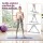 Everfit Foldable Simulated Ski Thigh Exerciser Purple Home Leg Trainer Cardio Machine 126x90cm 150kg