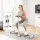 Everfit Foldable Ski Exercise Machine Pink – Home Thigh Leg Trainer Portable Cardio Machine 105×95cm