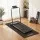 Everfit Exercise Equipment Mat 150cm Black High-Density TPE Anti-Slip Floor Protector for Treadmills