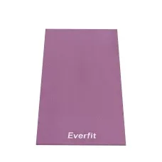 Everfit Exercise Equipment Mat 180cm Treadmill Floor Protector Anti-Slip Purple 5mm High-Density TPE