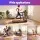 Everfit Exercise Equipment Mat 2M High-Density TPE Double-Sided Anti-Slip 5mm Home Gym Floor Mat Purple