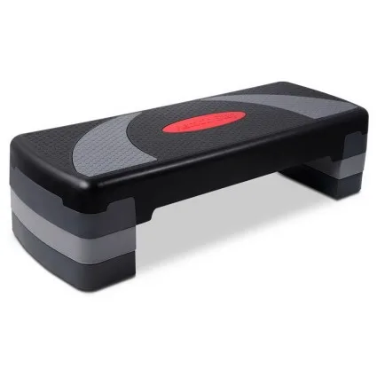 Everfit Adjustable 3-Level Aerobic Stepper – Gym-Grade, Anti-Slip, 78cm Wide Step Bench for Home Fitness, 250kg Capacity