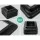 Everfit 4X Aerobic Step Riser - Adjustable Height 5cm Increments, Non-Skid Pads, 40x40cm, Home Gym Fitness Equipment