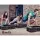 Everfit 4X Aerobic Step Riser - Adjustable Height 5cm Increments, Non-Skid Pads, 40x40cm, Home Gym Fitness Equipment