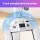 Everfit Foldable Step Machine Stair Climber for Home Gym, Steel Build, Adjustable Heights, LED Display, Compact Design