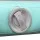 Everfit 3m x 1m Air Track Mat - Mint & Grey, Inflatable Gymnastic Tumbling Mat with Anti-Slip Surface & Carry Bag