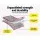 Everfit GoFun 3X1M Inflatable Air Track Mat with Pump - 1000-Denier Fabric, Pink, Portable, Anti-Slip, Ideal for Gymnast