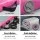 Everfit GoFun 3X1M Inflatable Air Track Mat with Pump - 1000-Denier Fabric, Pink, Portable, Anti-Slip, Ideal for Gymnast