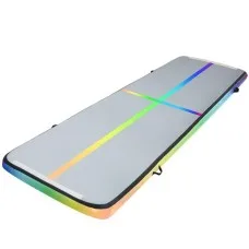 Everfit 4x1m Inflatable Air Track Mat for Gymnastics Yoga Martial Arts, 1000-Denier Fabric, Portable with Repair Kit