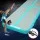 Everfit GoFun 4X1M Inflatable Air Track Mat with Pump - 1000D Fabric, Anti-Slip Surface, Mint Green, 1-Year Warranty
