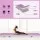 Everfit 4M Purple Inflatable Air Track Mat for Gymnastics & Cheerleading - Durable 1000-Denier Fabric, Portable Design