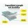 Everfit GoFun 5X1M Inflatable Air Track Mat - Mint Green, 1000-Denier Fabric, Non-Slip, Portable Gymnastics Floor