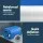 Everfit 5x1M Inflatable Air Track Mat 20CM Thick with Pump - Durable 1000-Denier, Anti-Slip Gymnastics Blue Mat
